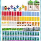 Forest Friends Domino Set, 96 pcs