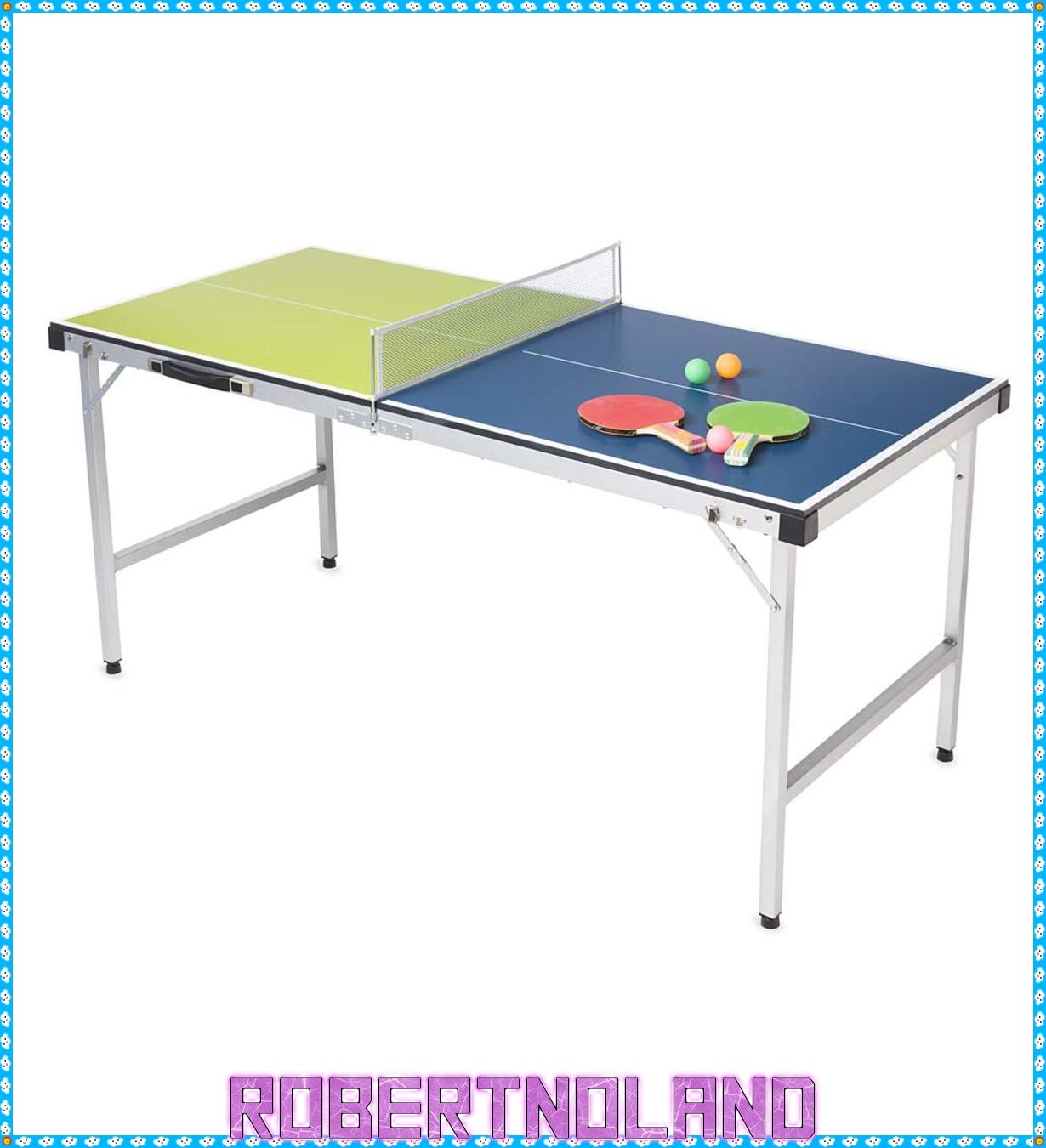 Pick-Up-and-Go Table Tennis
