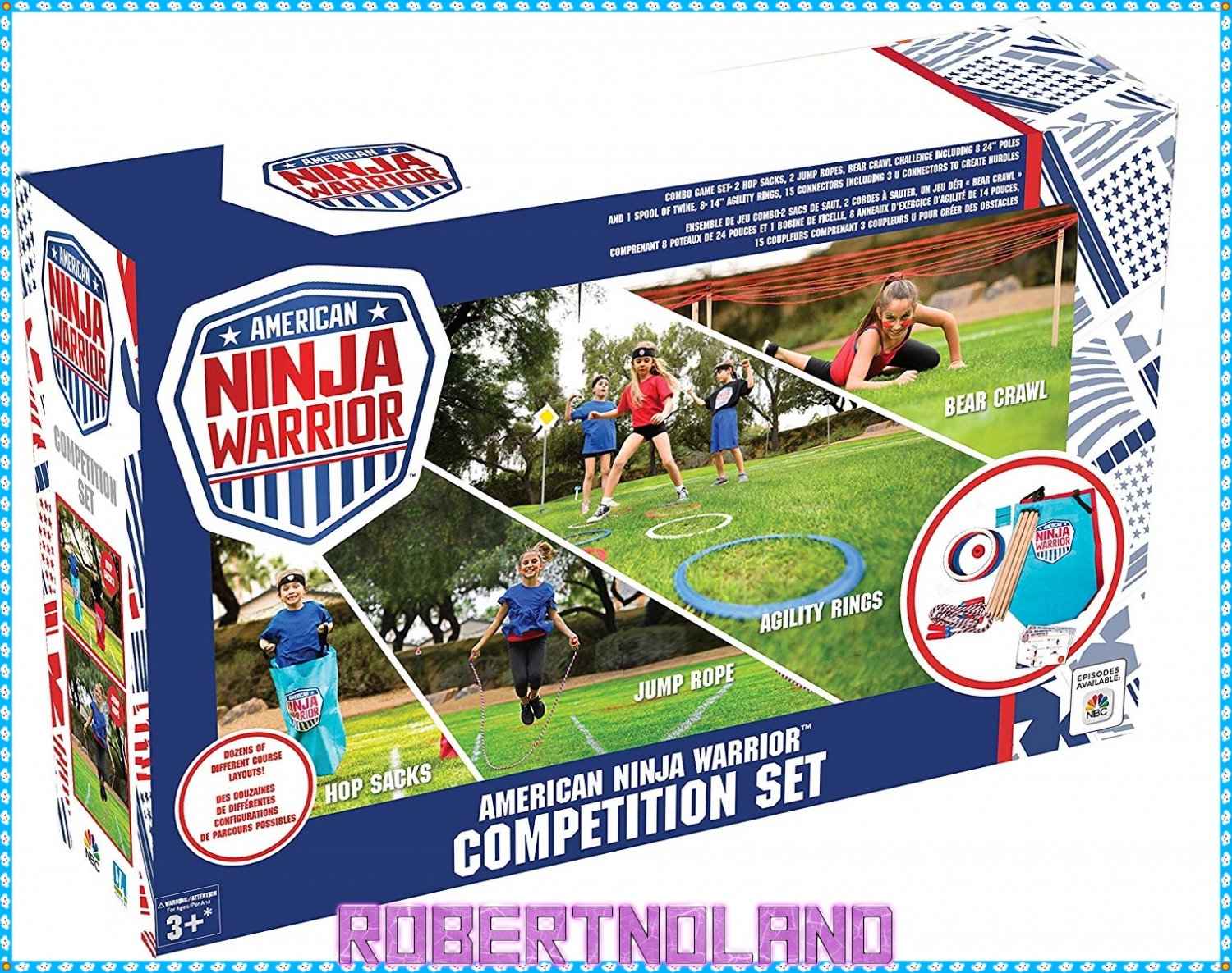 American Ninja Warrior Competition Obstacle Course