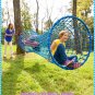 Blue Wave Horizontal Rope Tunnel - Blue