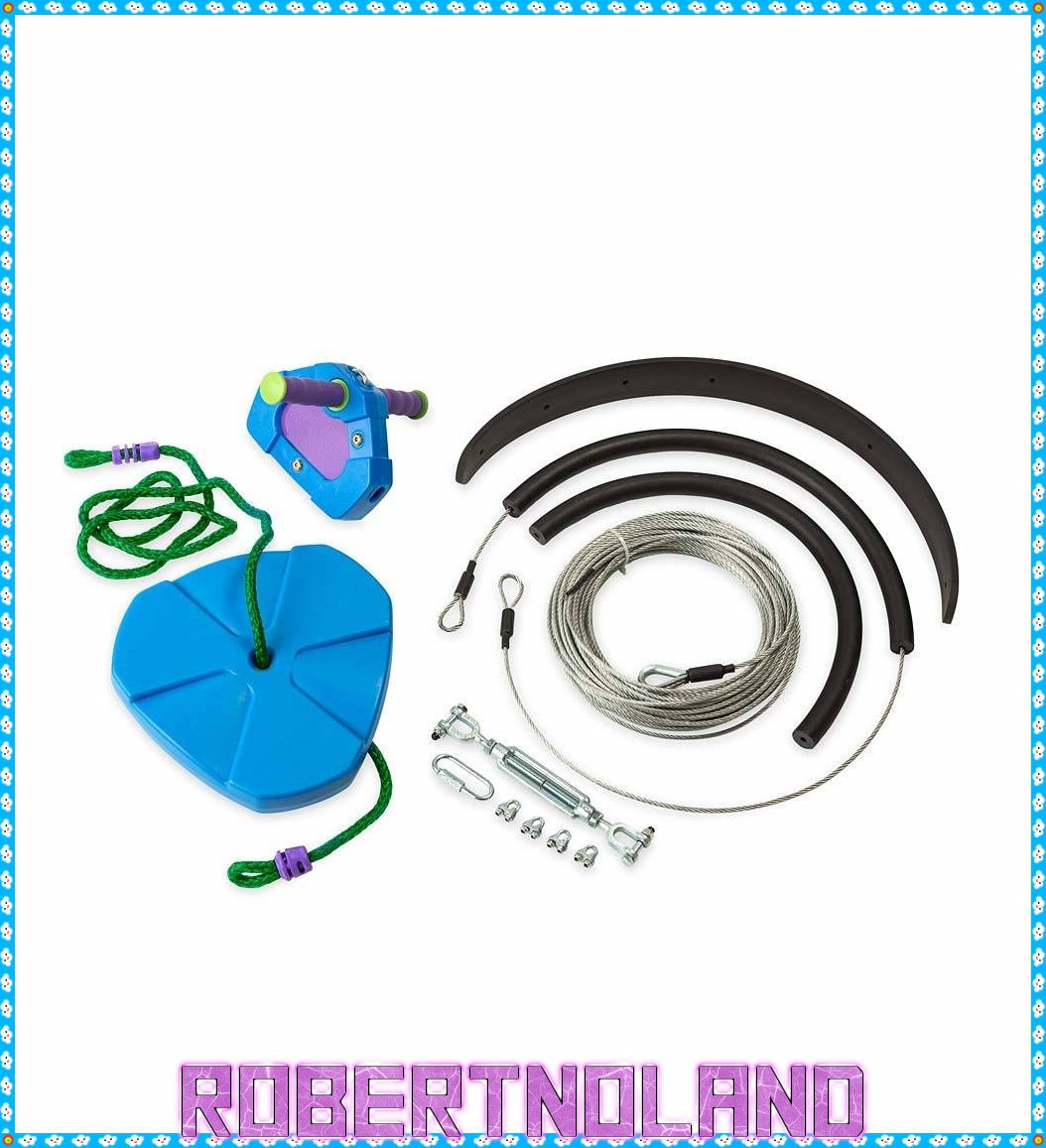 150-Foot Blue Zipline Kit