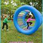 Roll With It! Giant Inflatable Colorful Wheel