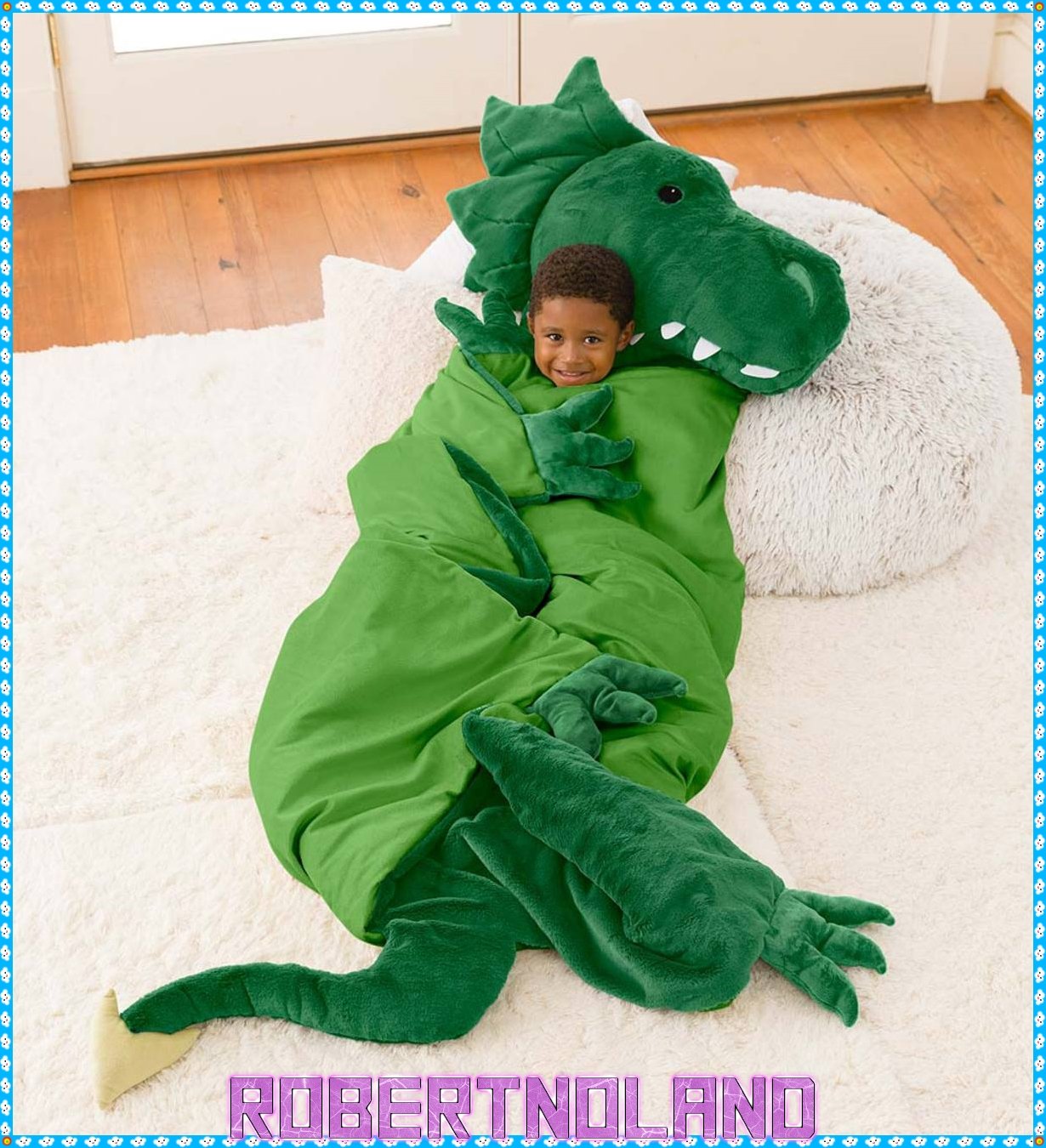 Jumbo Fantasy Snuggle Mat - Dragon