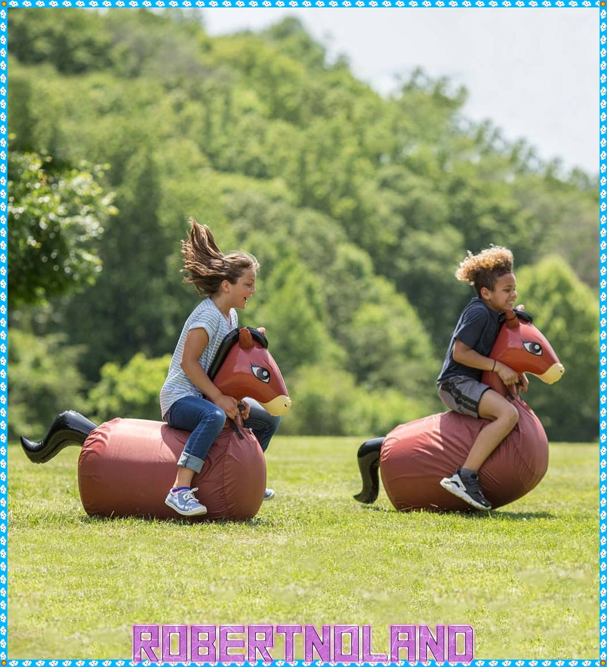 Inflatable Hop 'n Go Horses