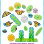 Monarch Butterfly Connectagons, 139 pcs