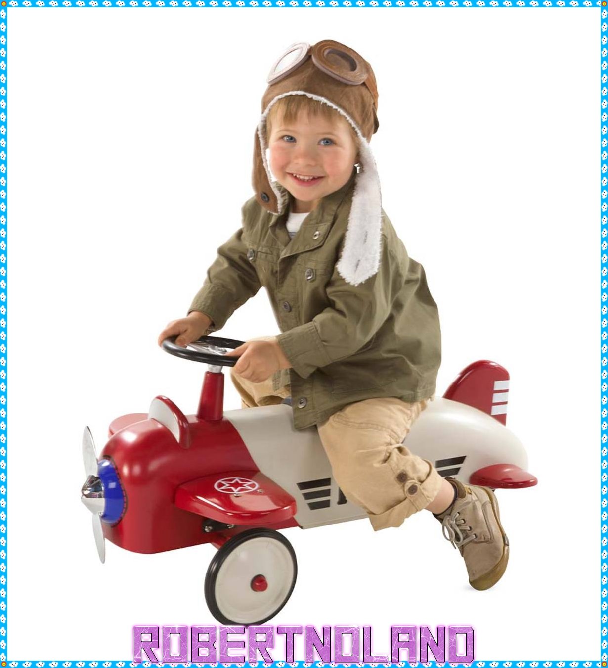 Lil' Wings Metal Biplane