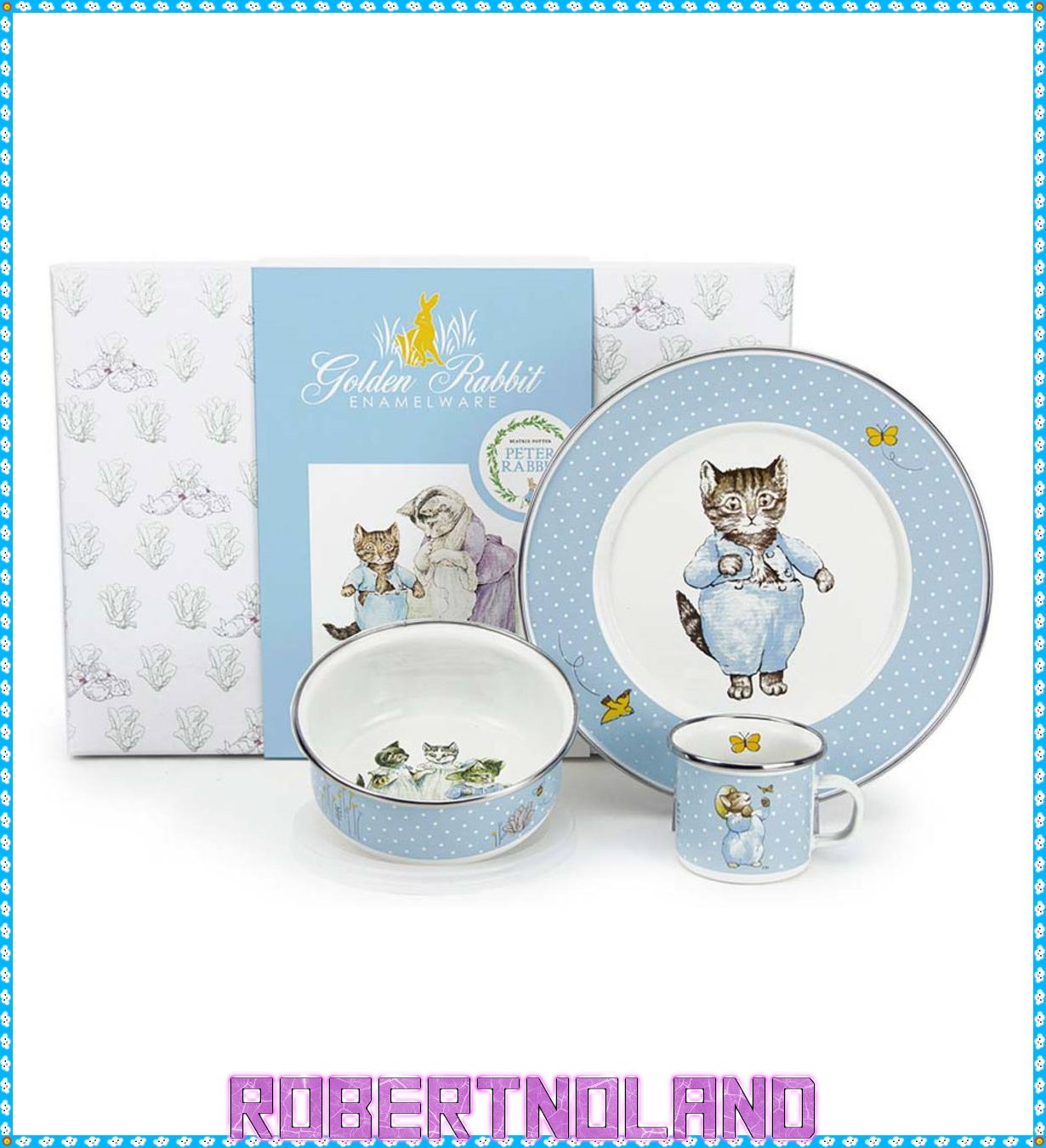 Enamelware Dish Set - Tom Kitten
