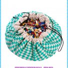 Play and Go Storage Bag - Green Diamond