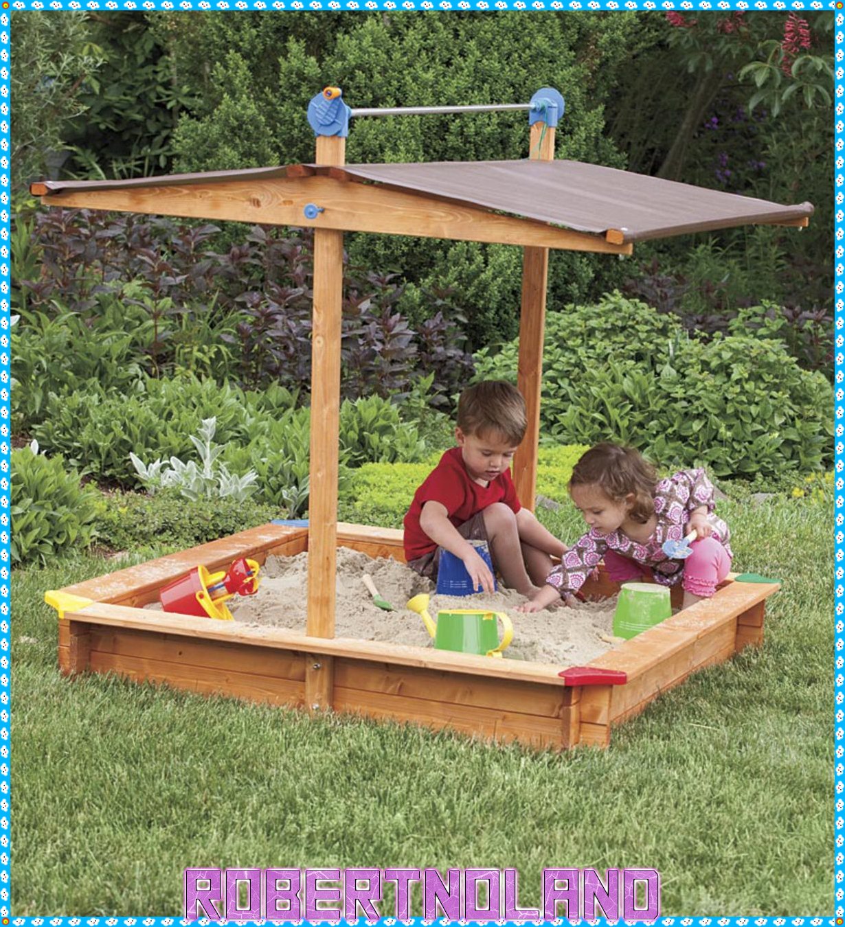 Austrian Wooden Sandbox
