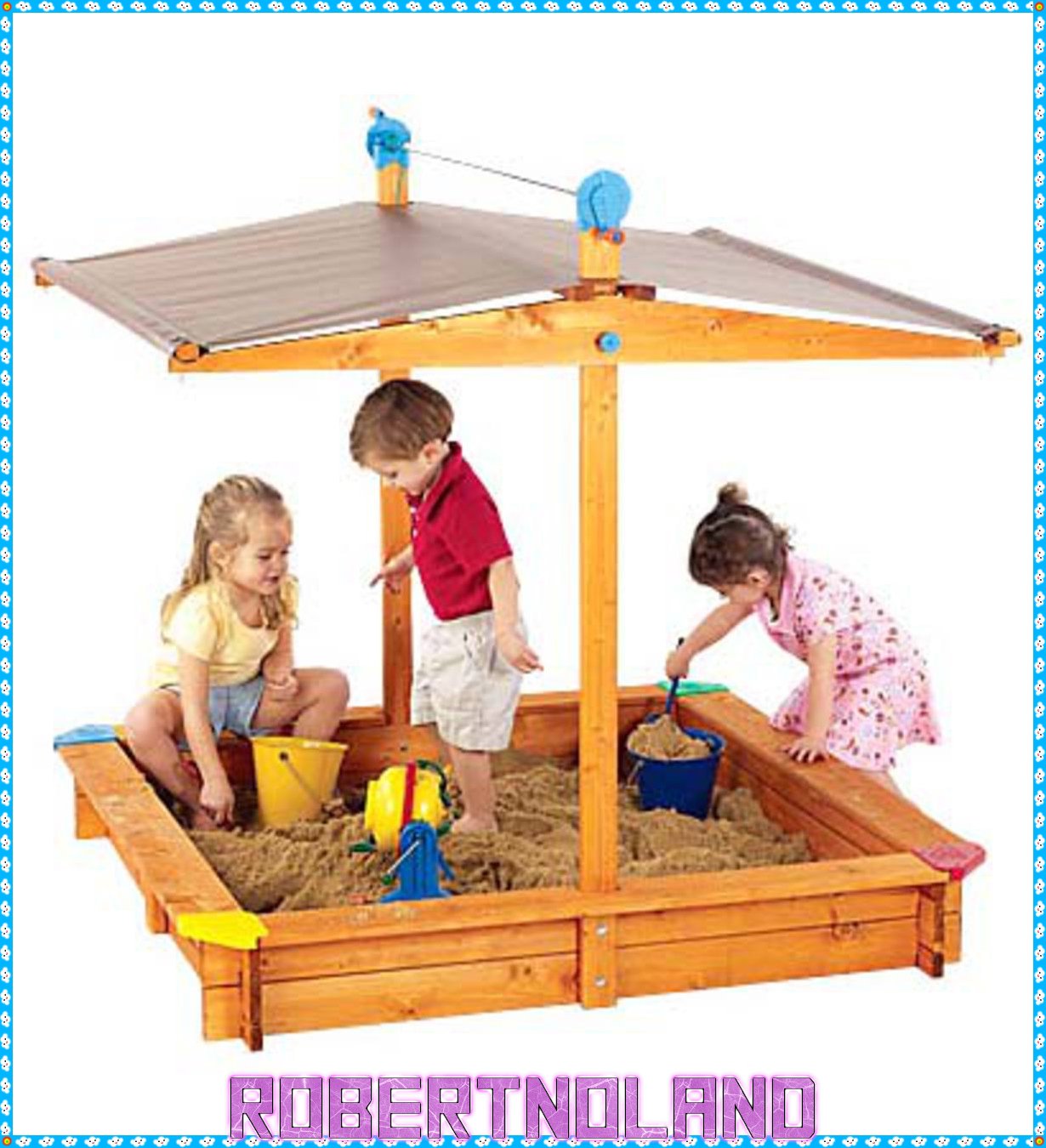 Austrian Wooden Sandbox