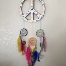 Hippie Peace Sign with Dream Catchers