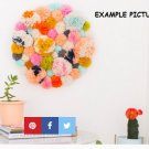 Pom Pom Rug or Wall Hanging