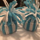 Set of Three Mini Yarn Hats ( ornamants )