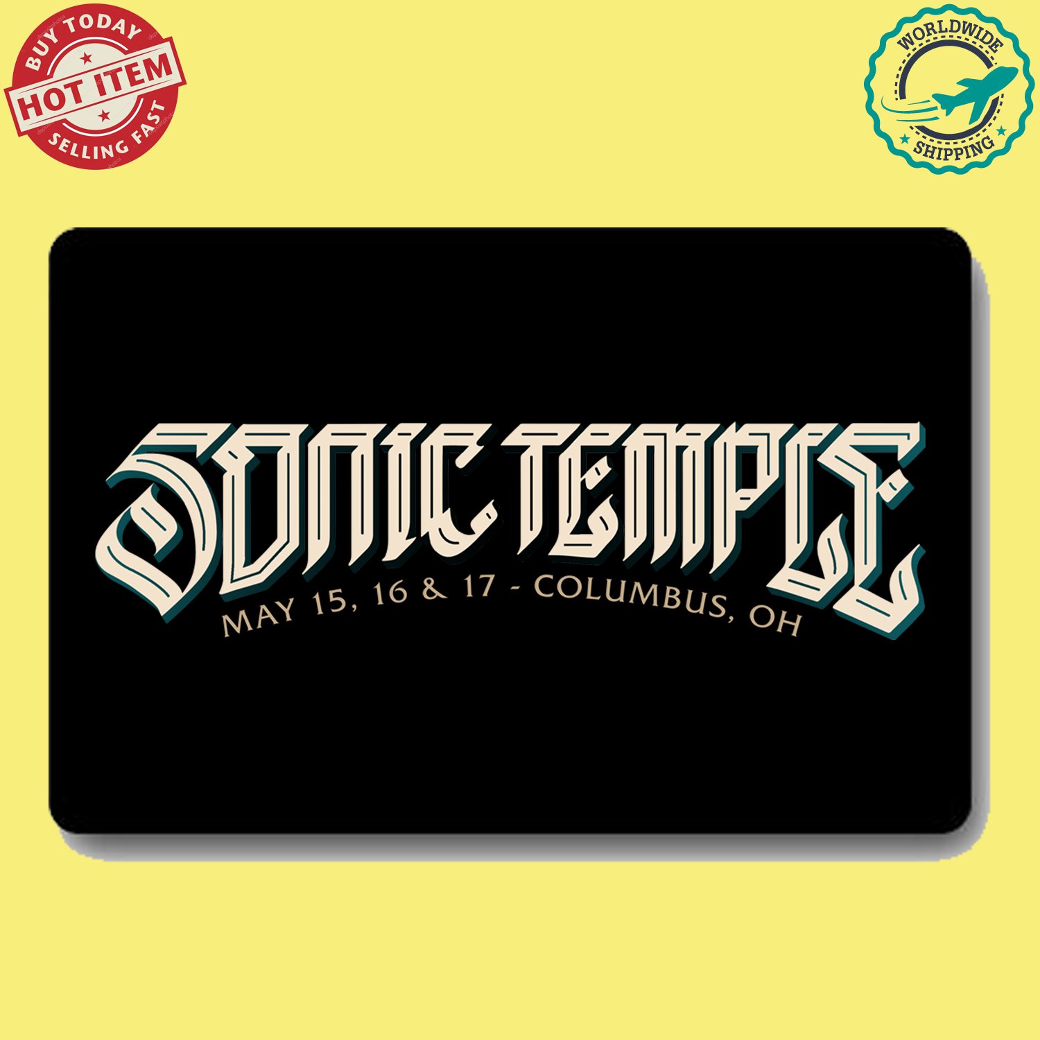 SONIC TEMPLE ART & MUSIC FESTIVAL Concert Album Doormat
