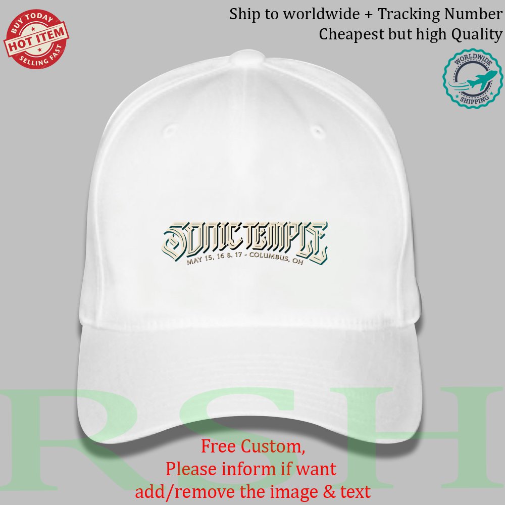 SONIC TEMPLE ART & MUSIC FESTIVAL Concert Album Hats Caps
