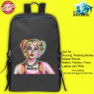 1 BIRD OF PREY HARLEY QUINN Movie Backpack Bags