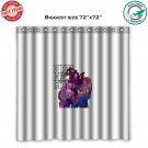3 BIRD OF PREY HARLEY QUINN Movie Shower Curtain
