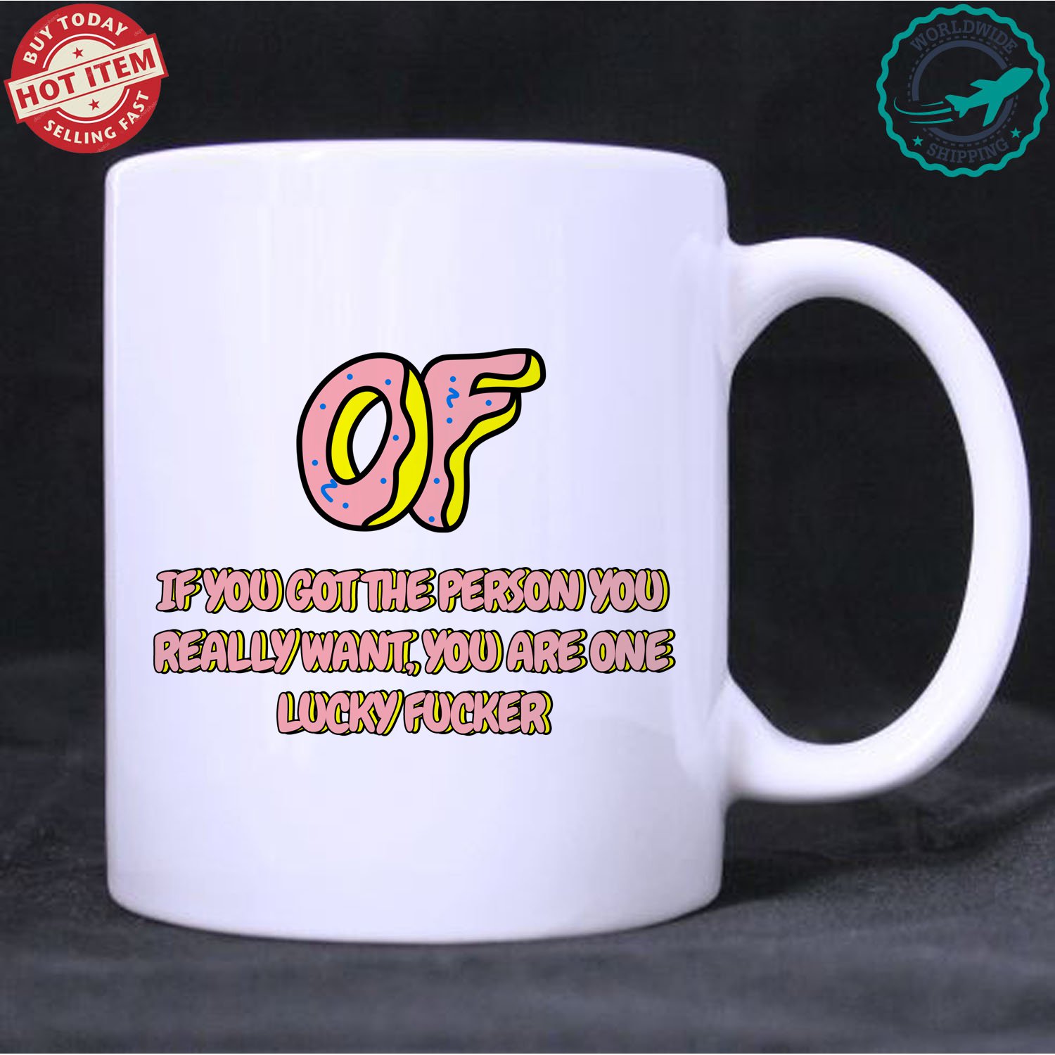 3 ODD FUTURE THE OF TAPE VOL.2 Tour Concert Album Mug