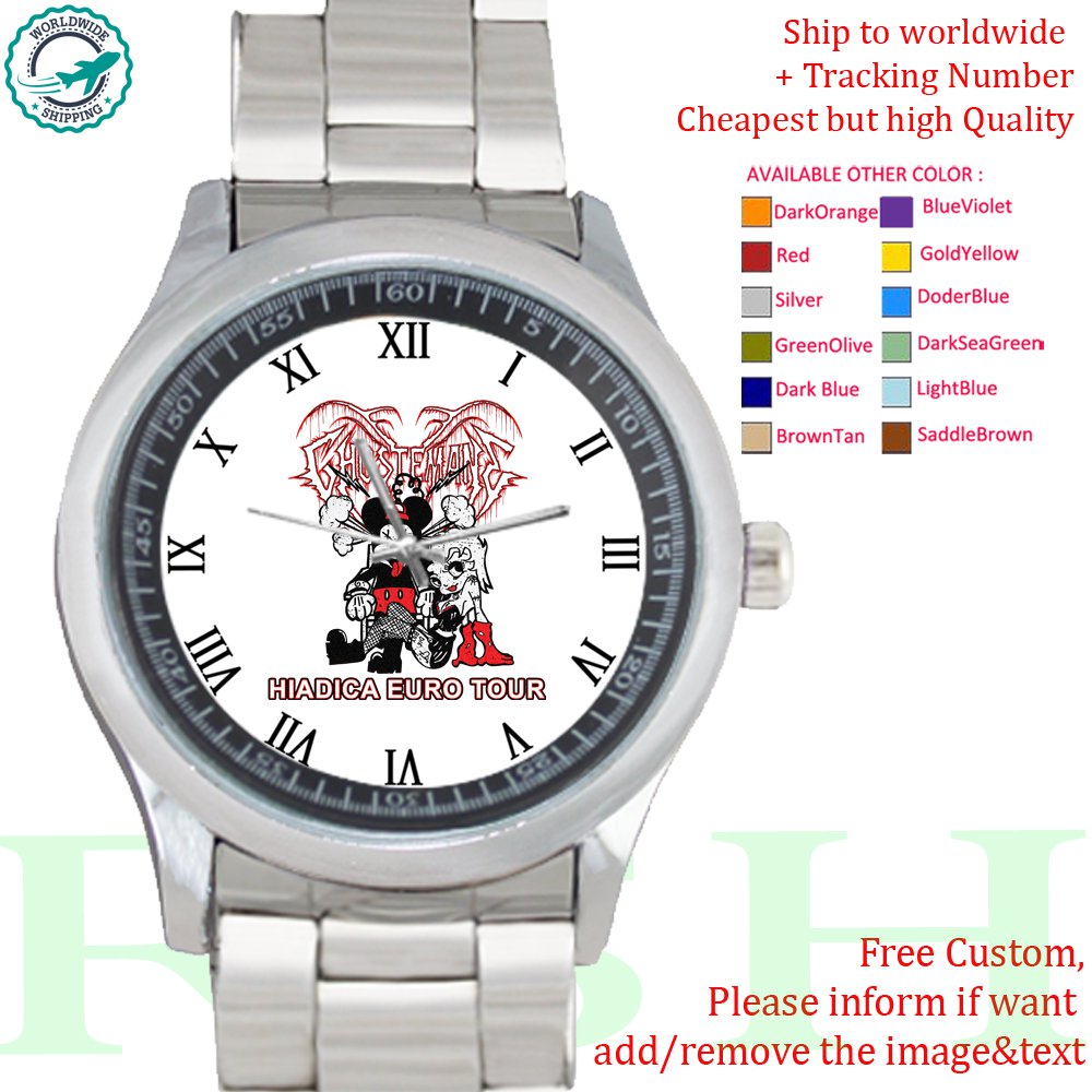 GHOSTEMANE HIADICA EURO TOUR Concert Album Watches
