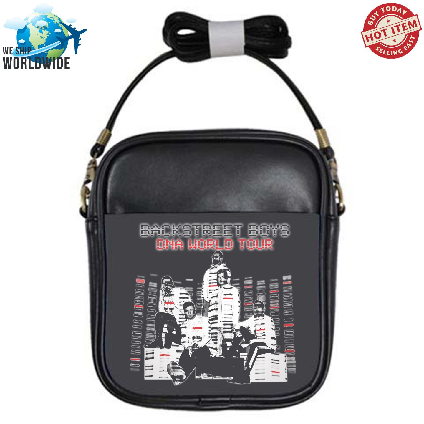NEW BACKSTREET BOYS DNA WORLD TOUR Concert Album sling bags