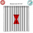 1 BLACK WIDOW Concert Album Shower Curtain