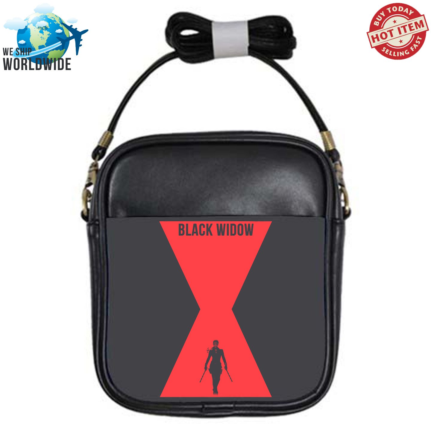 1 BLACK WIDOW Concert Album sling bags