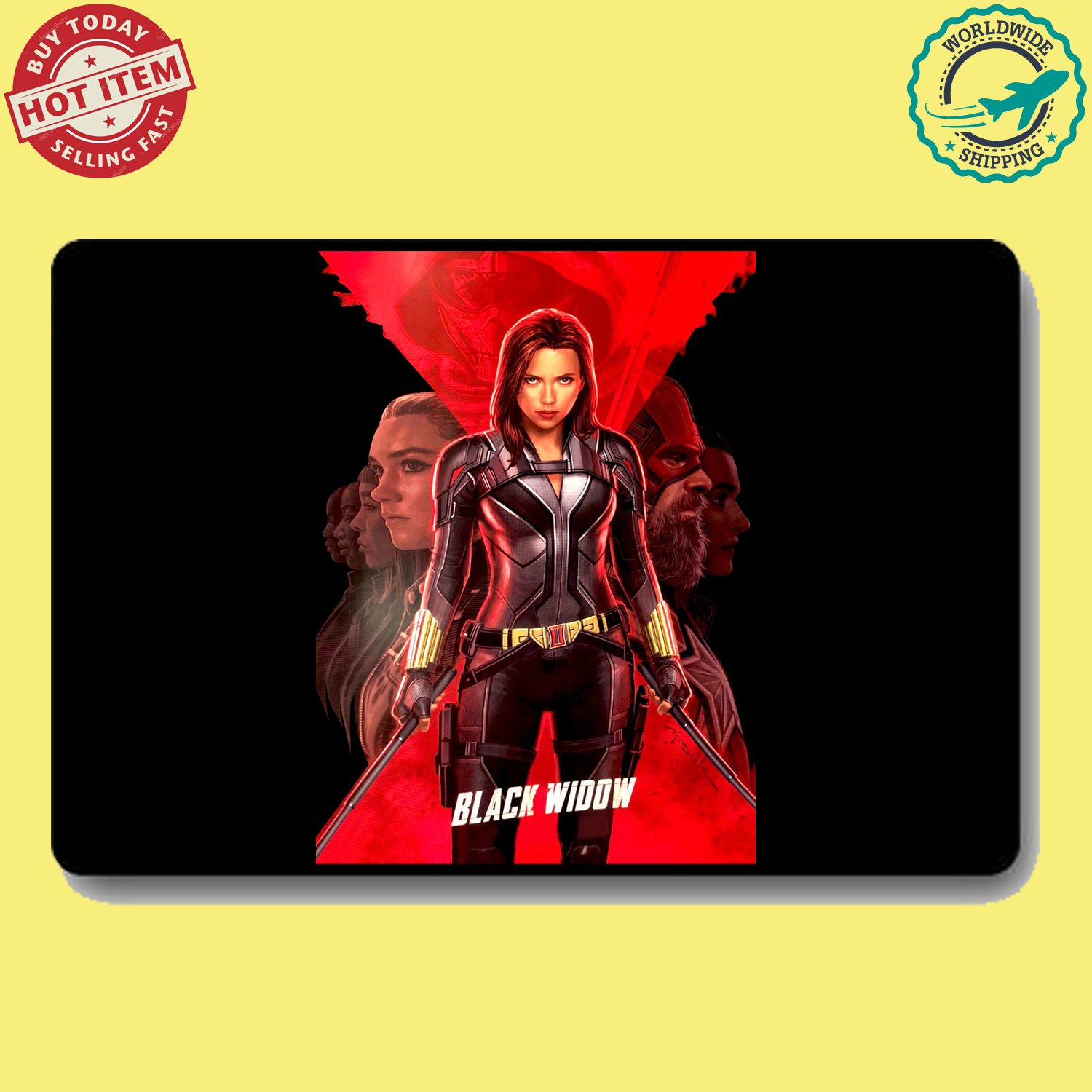 2 BLACK WIDOW Concert Album Doormat