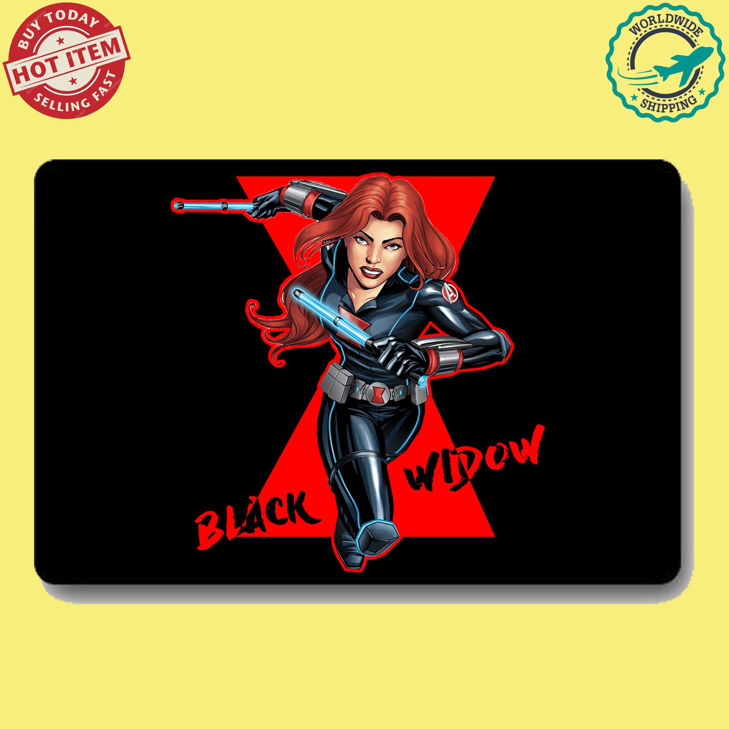 3 BLACK WIDOW Concert Album Doormat