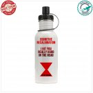 4 BLACK WIDOW Concert Album Sports School Bottle