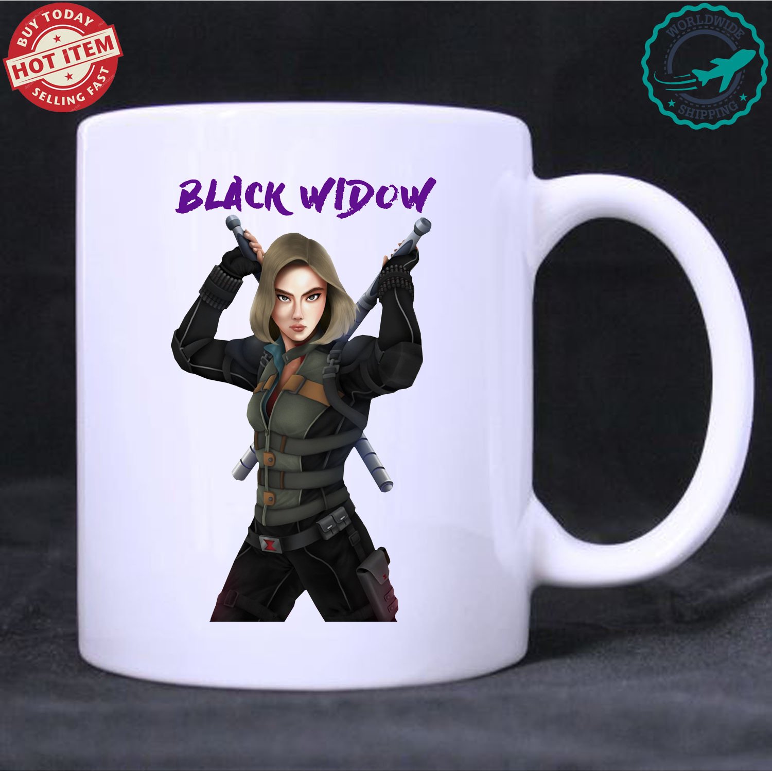 5 BLACK WIDOW Concert Album Mug