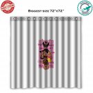 4 NICKI MINAJ QUEEN Concert Album Shower Curtain