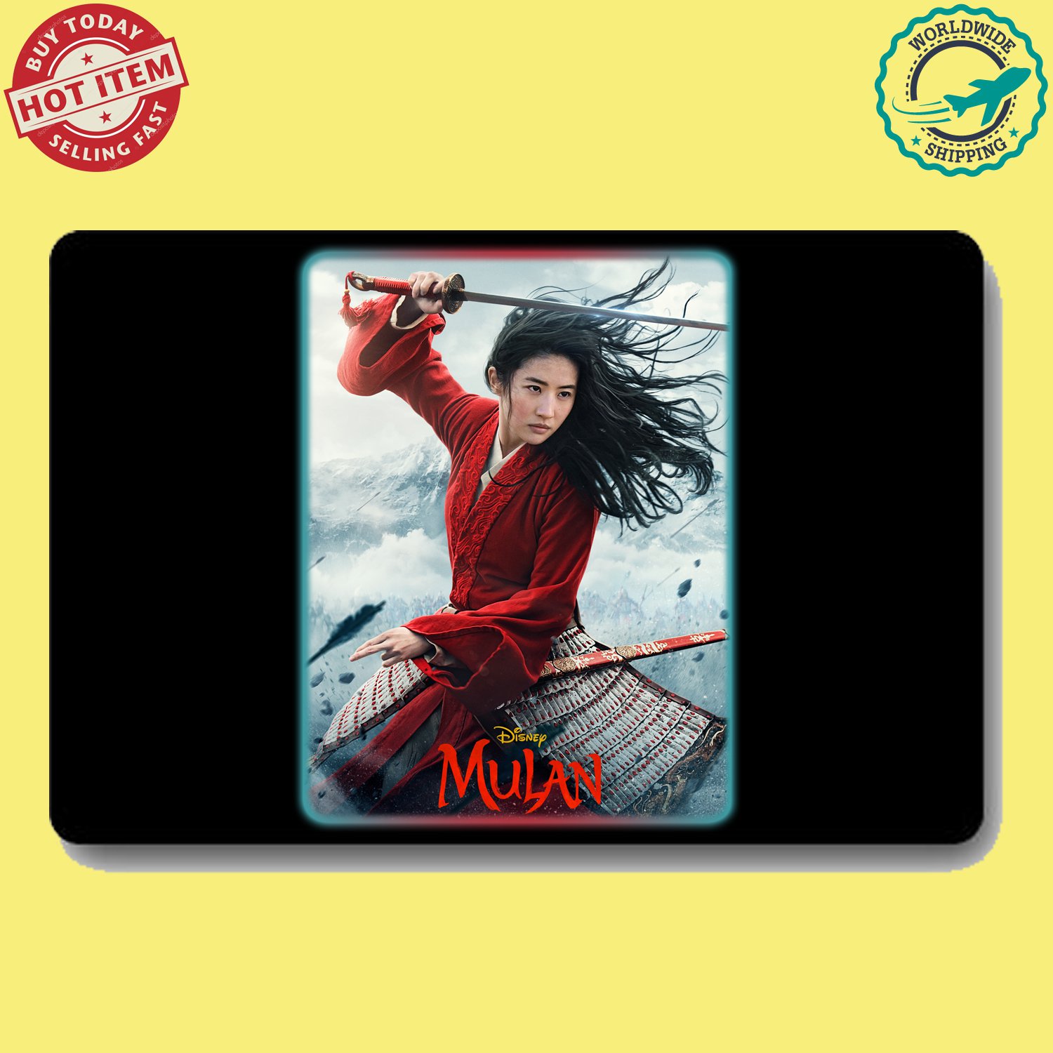 2 MULAN Concert Album Doormat