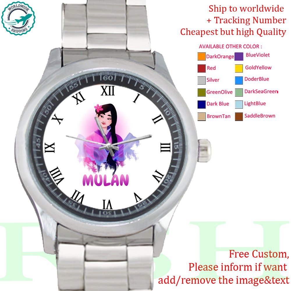 3 MULAN Concert Album Watches