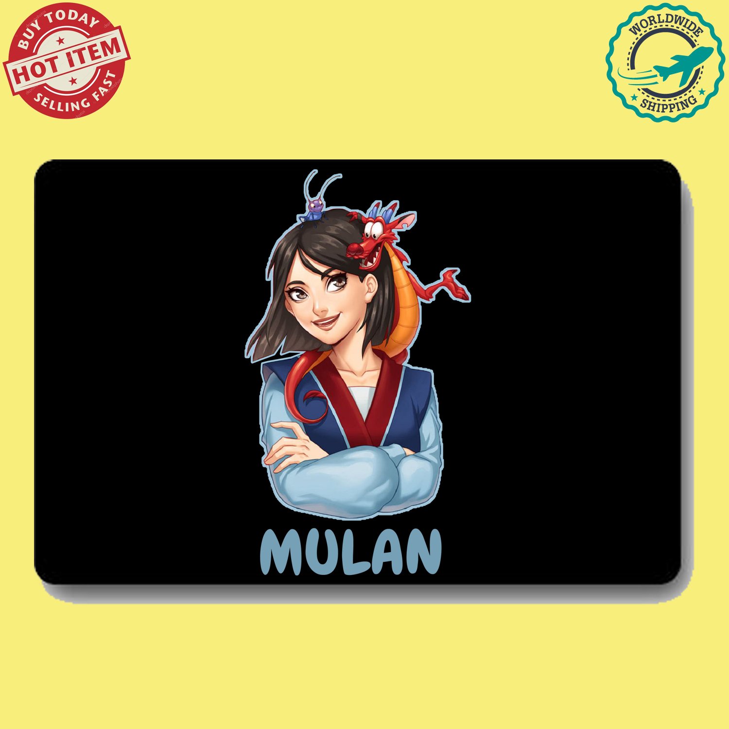 4 MULAN Concert Album Doormat