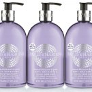 X 3 Baylis & Harding Freesia Blossom & Pear Anti-Bacterial Luxury Hand-wash 500 ml