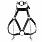 Womens PU Leather Body Chest Harness Bra Cage Dress Bondage Belt Choker