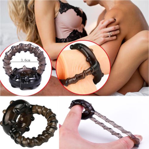 Men Dual Ring Cock Penis Rings