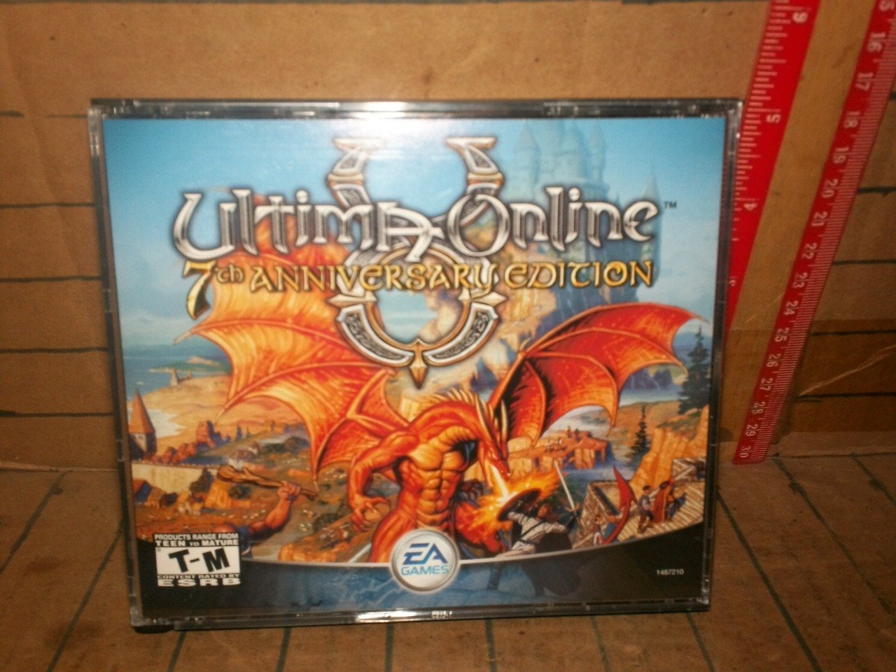 ultima-online 7th anniversary edition pc not tested like new disc