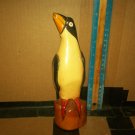 wood carved bird