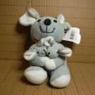 mama & baby bean bag friends plush