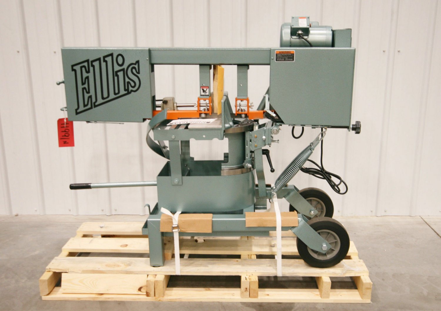 NEW ELLIS MODEL 1600 MITRE BANDSAW / BAND SAW