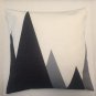 mountain pattern cotton polyester cushion cover