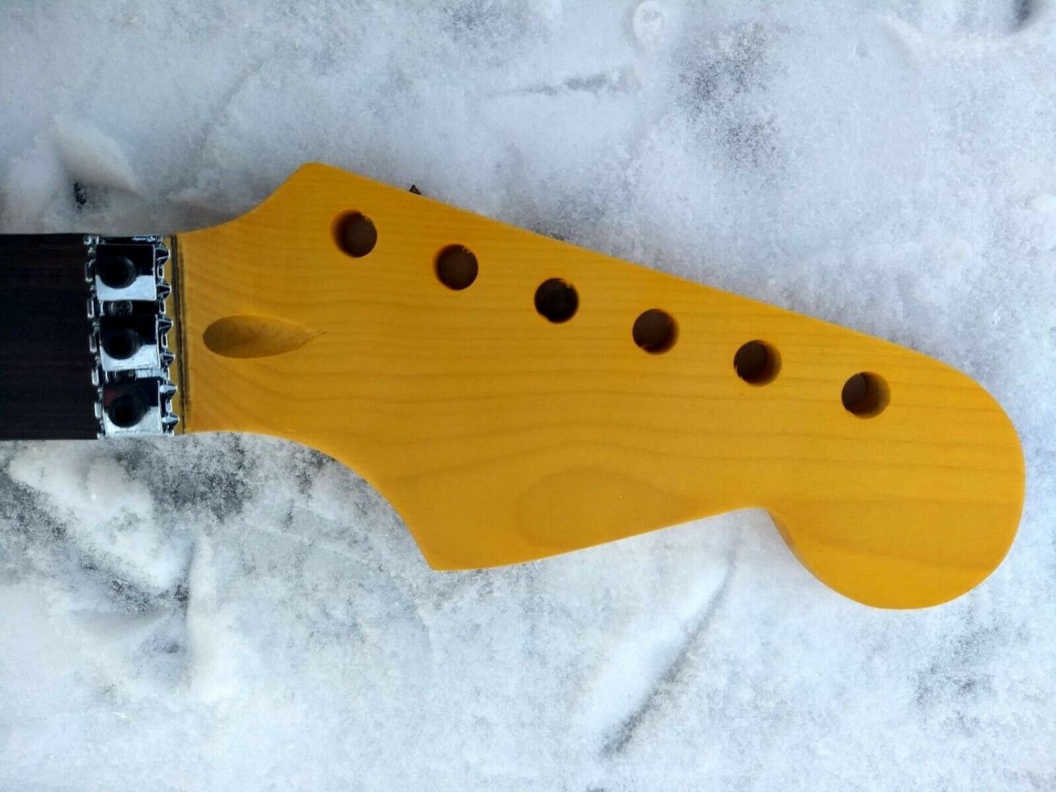 ROSEWOOD MAPLE SHRED GUITAR NECK WITH LOCKING NUT PROJECT Stainless Steel FRETS