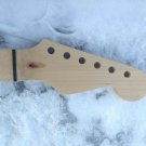 22 fret custom natural canadian maple strat guitar neck replacement fits fender