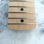22 fret custom natural canadian maple strat guitar neck replacement fits fender