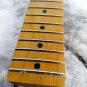 VINTAGE RELIC MAple TeLE GUITAR NECK  STEEL FRETS FITS OEM GUITAR NECK PROJECT