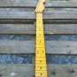 VINTAGE STRAT HEAD GUITAR NECK WITH LOCKING NUT PROJECT Steel FRETS FITS OEM
