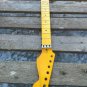 VINTAGE STRAT HEAD GUITAR NECK WITH LOCKING NUT PROJECT Steel FRETS FITS OEM