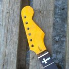 CELTIC CROSS ST GUITAR NECK MAPLE Steel FRETS FITS OEM SPECS GUITAR NECK PROJECT