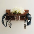 Entryway Organizer Key Hanger Sun Glasses Holder Organizer Wall Mounted Handmade